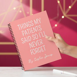 Funny Nurse Notebook Custom Journal for Nurse Gift