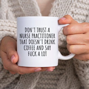 Funny Nurse Practitioner Gift NP Grad medizinische Kaffeetasse