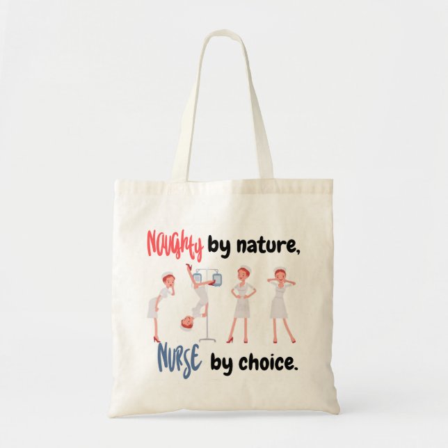 Funny Nurse Sac fourre-tout (Devant)