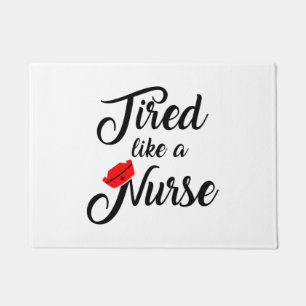 Funny Nurse Shirt. 1 Fußmatte