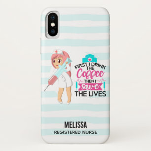 Funny Nurse Sprichwort mit Big Hypodermic Needle Case-Mate iPhone Hülle
