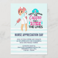 Funny Nurse Sprichwort Typografy Nurses Day