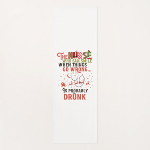 Funny Nurse Weihnachtsangebot Unglaublich witzig Yogamatte