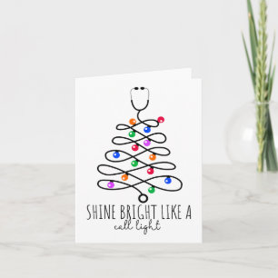 Funny Nurshire Weihnachtsschrein strahlt wie ein A Karte