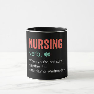 Funny Nursing Definition Tasse