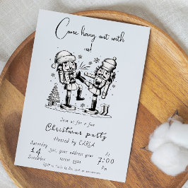 Funny Nutcracker Weihnachts-Party Einladung