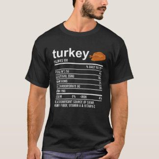 Funny Nutrition Fact Food Apparel Feinschmecker Tü T-Shirt