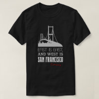 Funny O.Henry quote, Ost, West, San Francisco