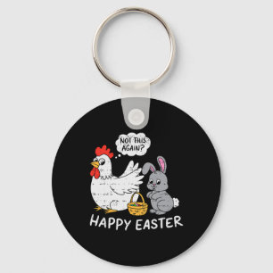 Funny Oaster Bunny Chicken Nicht wieder Boys Girls Schlüsselanhänger