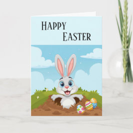 Funny Oaster Bunny Rabbit Karte