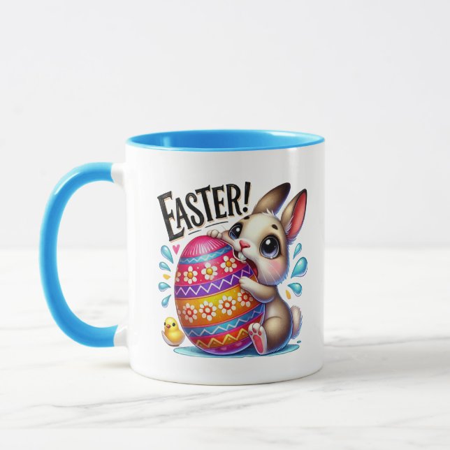 Funny Oaster Bunny Tasse (Links)