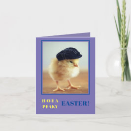 Funny Oaster Card - Haben Sie ein Peaky Oaster! Feiertagskarte