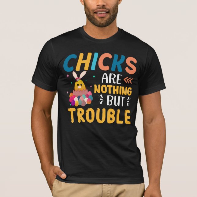 Funny Oaster Chips sind nichts als Ärger T-Shirt (Vorderseite)