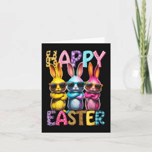Funny Oaster Cool Bunnies Happy Osterkids Karte