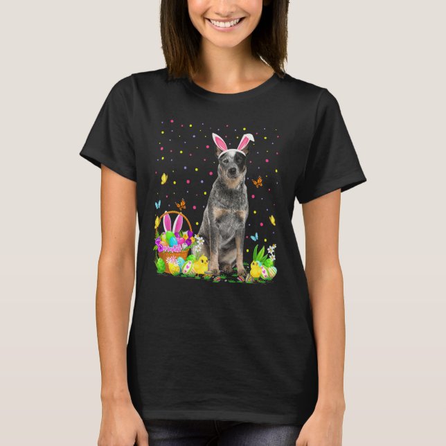 Funny Oaster Egg Jagd Australische Rinder Hunde Ea T-Shirt (Vorderseite)