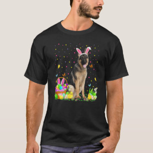 Funny Oaster Egg Jagd deutscher Schäferhund Dog Ea T-Shirt