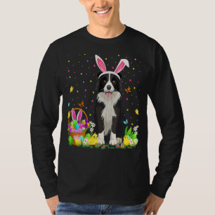 Funny Oaster Egg Jagd Grenze Collie Dog Oster T-Shirt