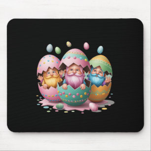 Funny Oaster Gnome Egg Ostergnome aus Mousepad