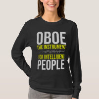 Funny Oboe Player Intelligent Musician Spaß