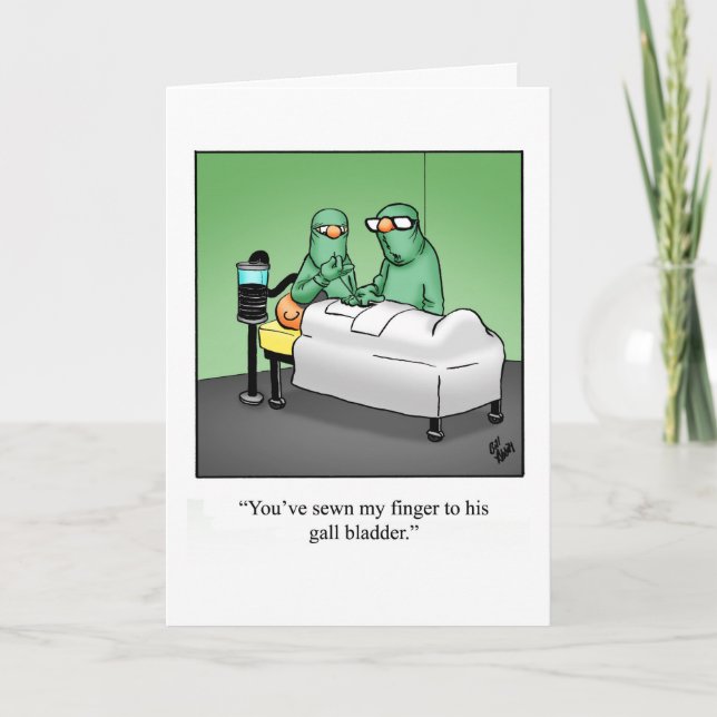 Funny Obtenez Bonne Carte De Voeux (Devant)