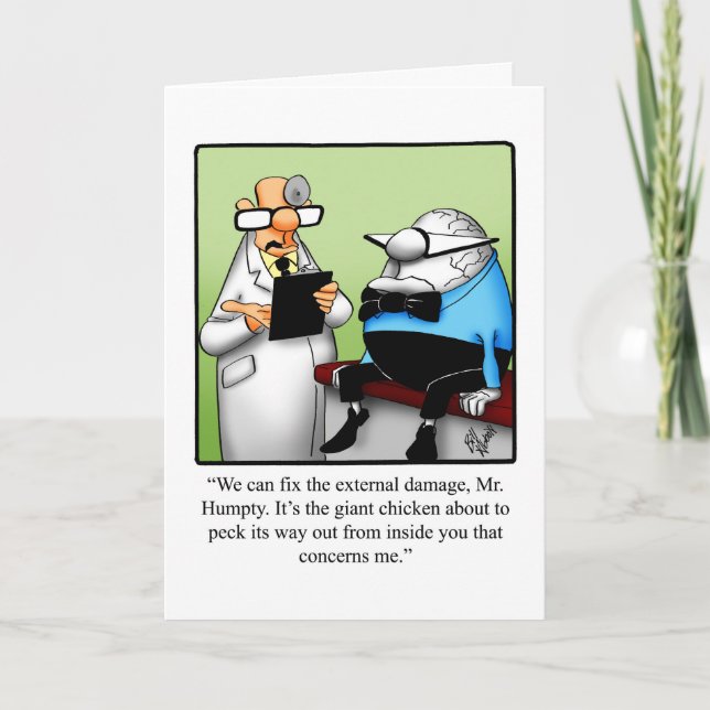 Funny Obtenez Bonne Carte De Voeux (Devant)