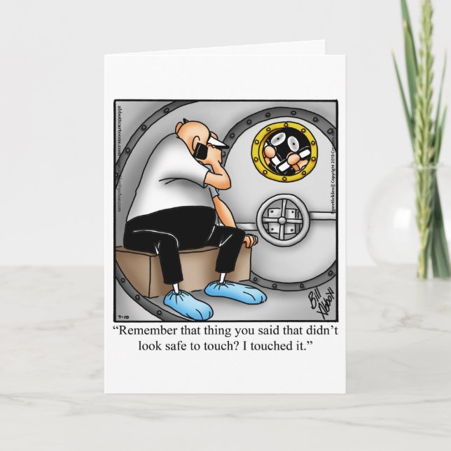 Funny Obtenez Bonne Carte De Voeux (Devant)