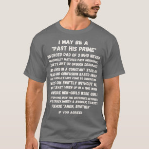 Funny Odly Specific Scheidung Boomer Vater T-Shirt