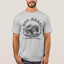 Funny Off-Roading Zitat billiger als Therapie