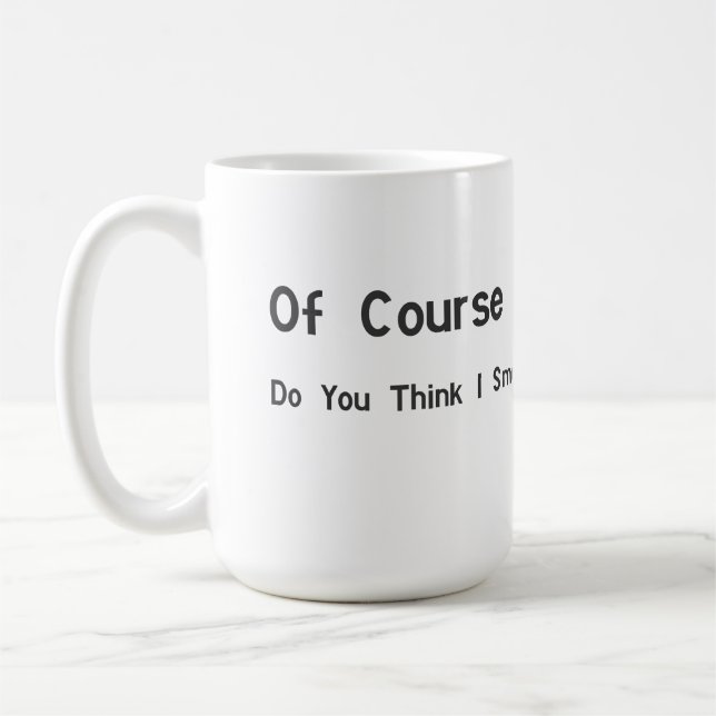 Funny Office Geschenk - Kaffee Tasse - Nur Farb (Links)