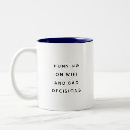 Funny Office Mug With Sarcastic Work Quotes Gifts  Zweifarbige Tasse