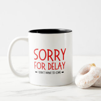 funny office quote, great gift for coworkers, boss zweifarbige tasse