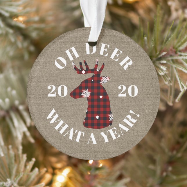Funny Oh Deer 2020 Photo (Arbre)