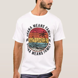 Funny Ohana Hawaiian Sommerurlaub bedeutet Familie T-Shirt