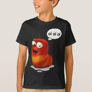 Funny Oi Oi Oi Red Worm Sarcastic Meme T-Shirt