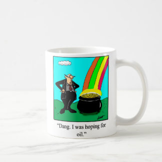 Funny Oil Crisis Tasse