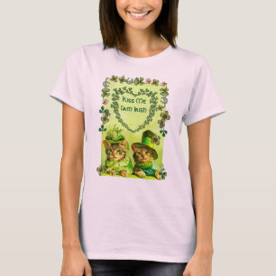 FUNNY OLD FASHION ST.PATRICK'S DAKATZEN MIT HERZ T-Shirt