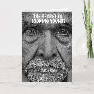 FUNNY OLD MAN BIRTHDAY CARD FÜR IHM KARTE