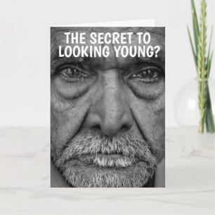 FUNNY OLD MAN BIRTHDAY ÜBERSICHTEN KARTEN