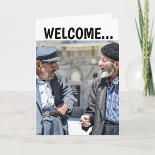 FUNNY OLD MAN GEBURTSTAG ÜBER DIE HILFSKARTEN KARTE