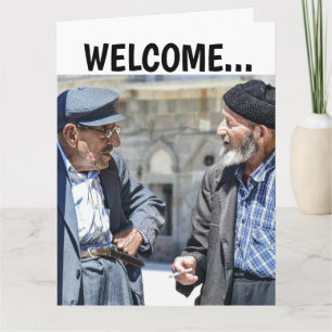 FUNNY OLD MAN GEBURTSTAG ÜBER DIE HILL BIG Cards Karte