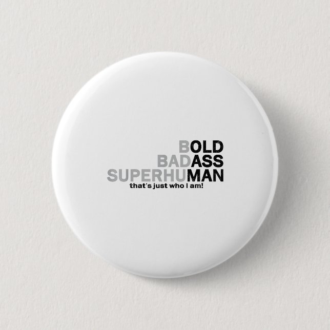 Funny Old Man Saying Gag Dad Grandpa Husband Fathe Button (Vorderseite)
