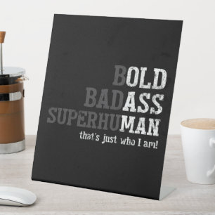 Funny Old Man Sprichwort Gag Geschenk Vater Vatert Sockelschild