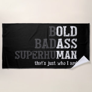 Funny Old Man Sprichwort Gag Geschenk Vater Vatert Strandtuch