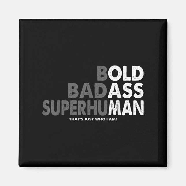 Funny Old Man Sprichwort Gag Vater Ehemann Geburts Magnet (Vorne)