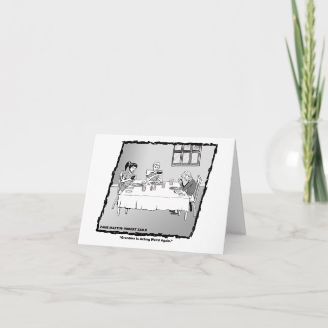 Funny Oma Card Karte (Vorderseite)