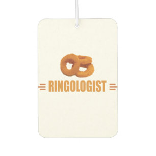 Funny Onion Rings Lover's Autolufterfrischer