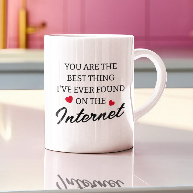 Funny Online Verabred Valentines Kaffeetasse (Von Creator hochgeladen)