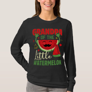 Funny Opa der Kleine Wassermelone Tropisch für Fis T-Shirt