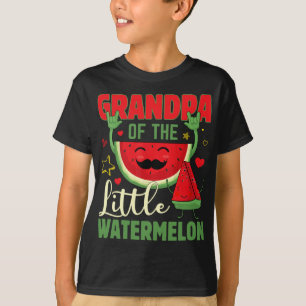 Funny Opa der Kleine Wassermelone Tropisch für Fis T-Shirt