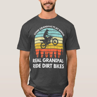 Funny Opa Motocross Dirt Bike Rafting Kletterparad T-Shirt